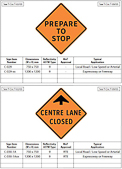 British Columbia Construction Signs