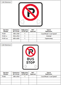 British Columbia Parking and Stopping Signs
